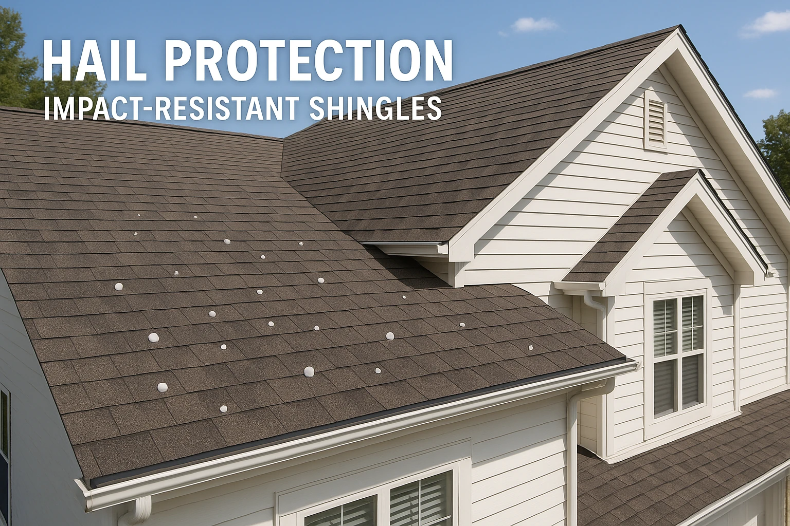 Impact-Resistant Shingles for Hail Protection