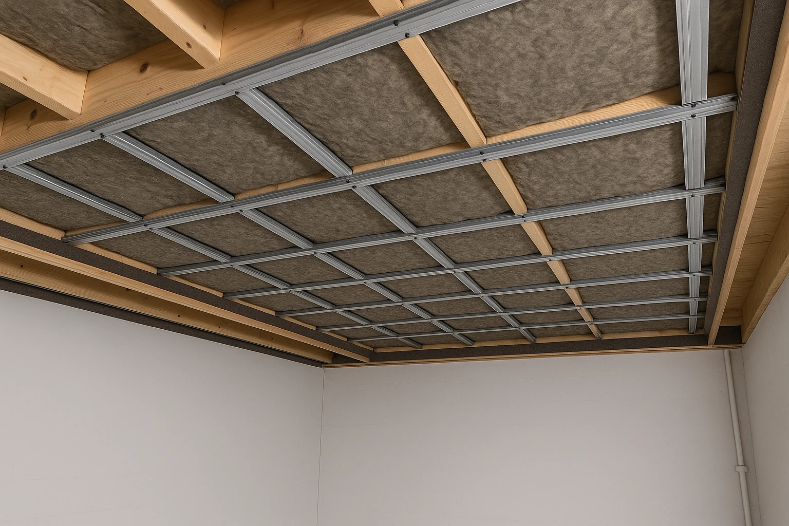 Basement Ceiling Soundproofing for Noise Control