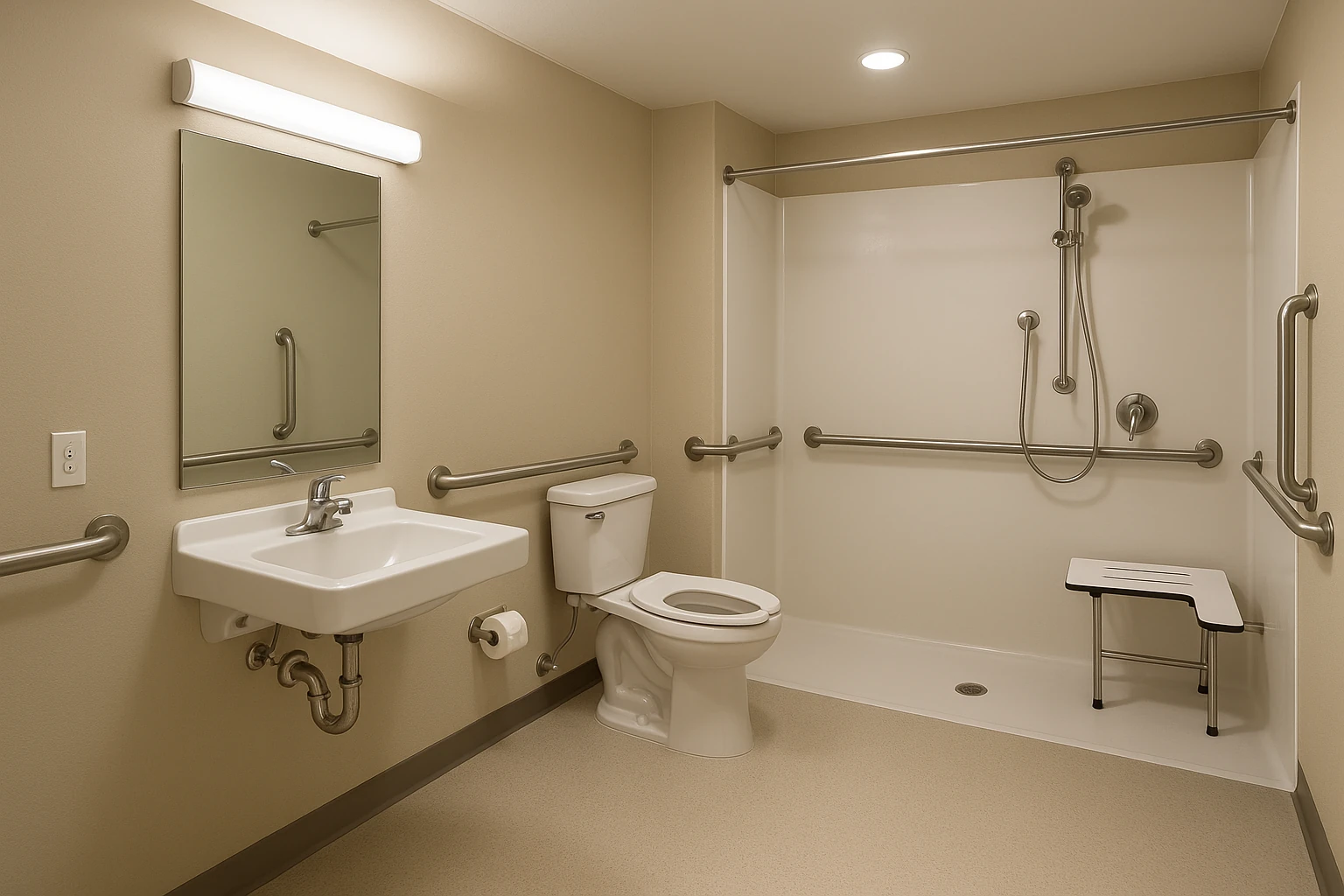 ADA Compliant Bathroom Features and Installation