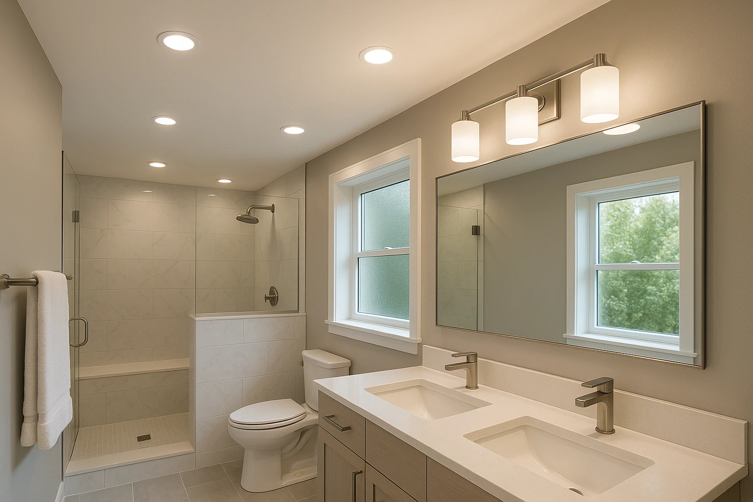 Bathroom Lighting Installation and Vanity Lights