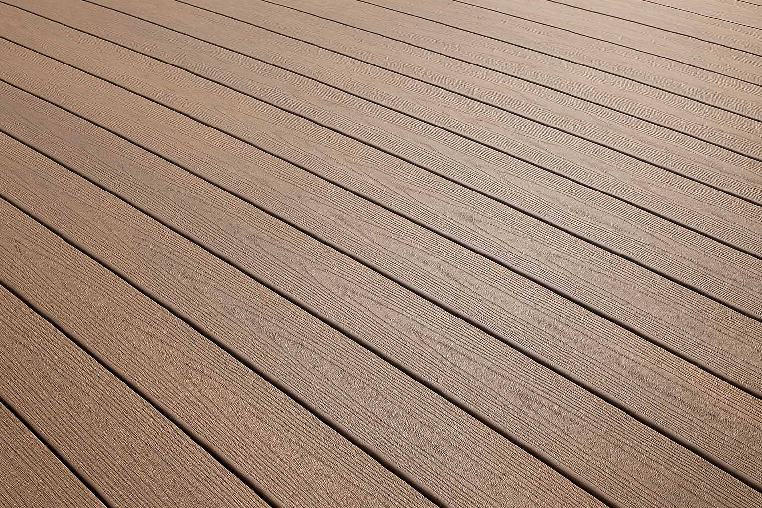 Composite Deck with Hidden Fastener System