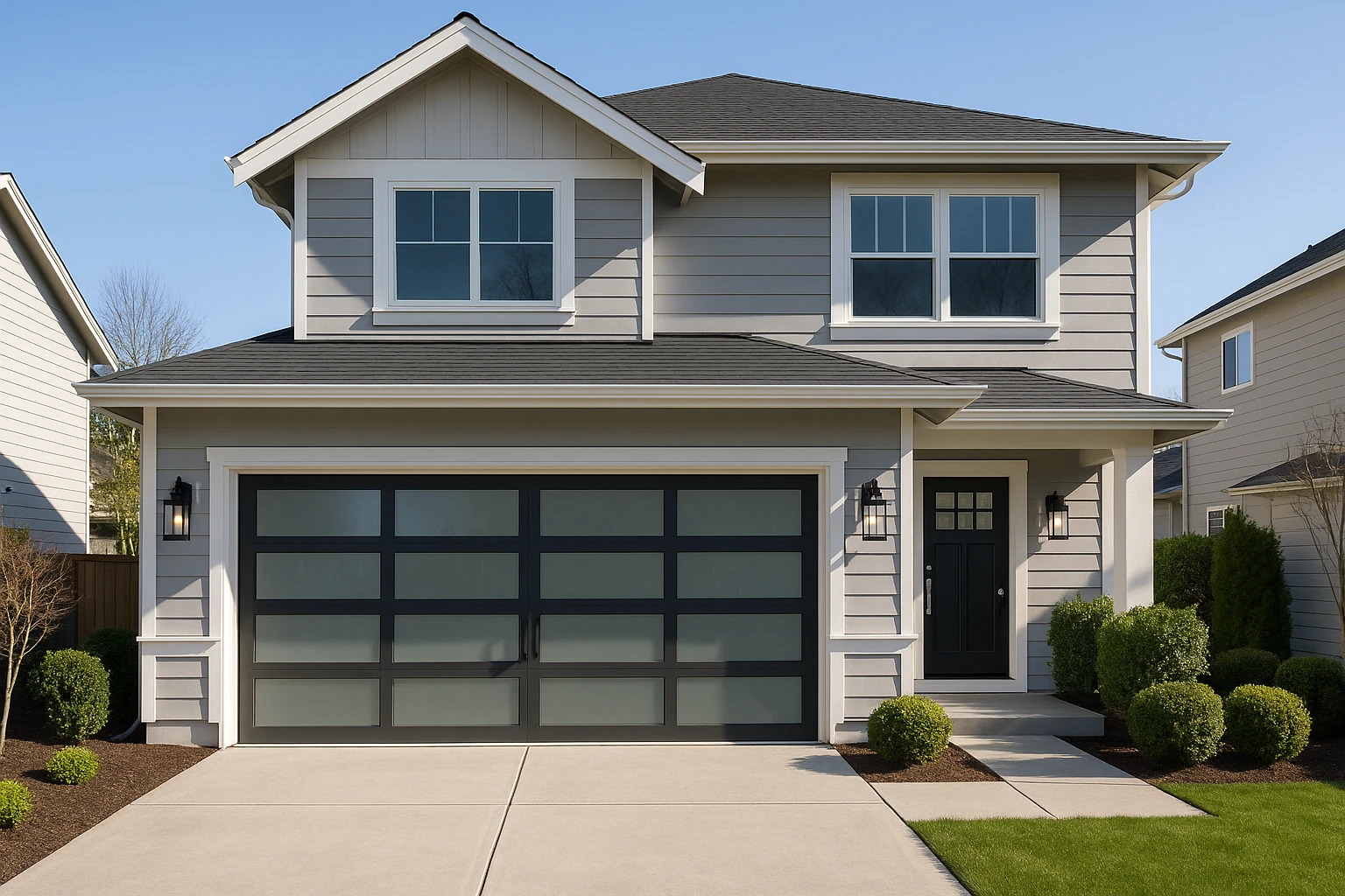 Garage Door Upgrade Curb Appeal Idea September 2025