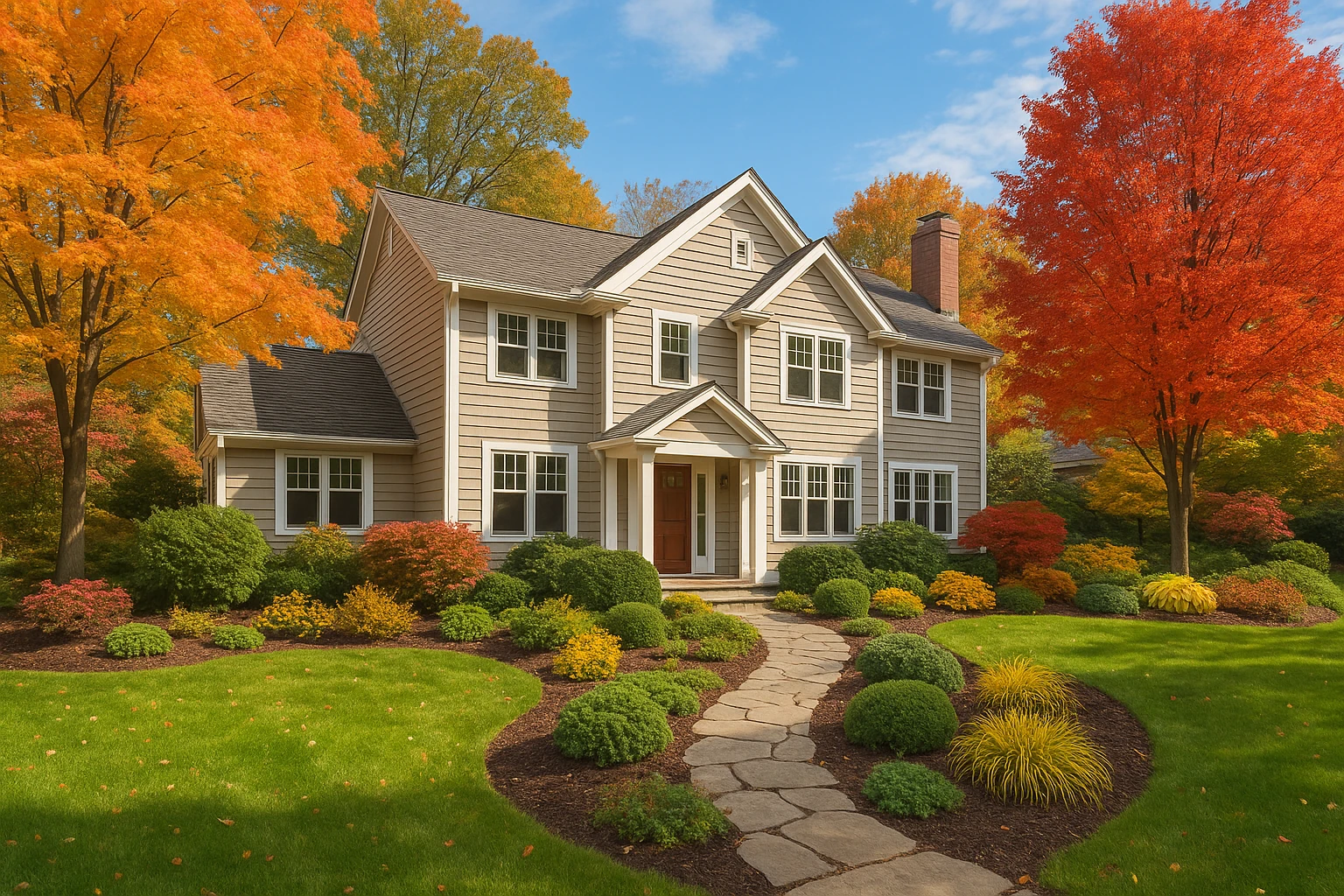 Professional Landscaping Curb Appeal Idea September 2025