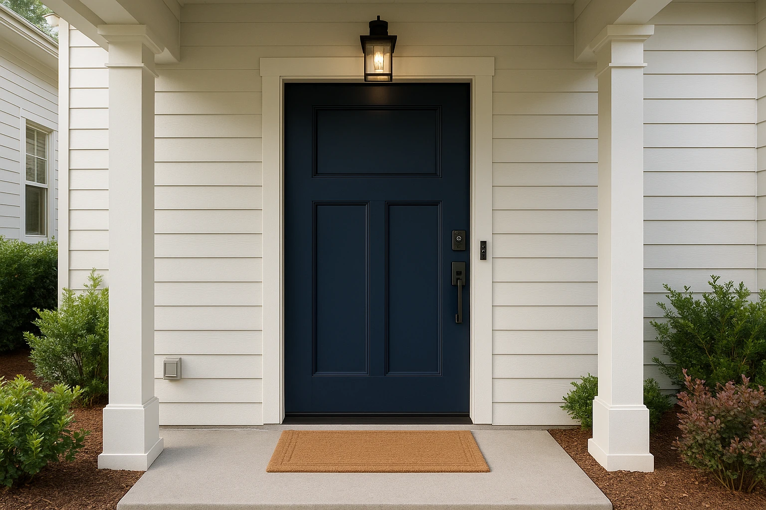 Statement Front Door Curb Appeal Idea September 2025
