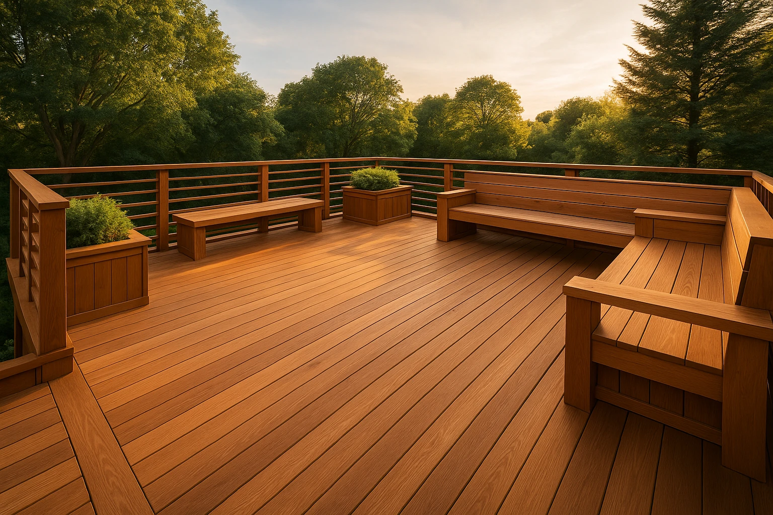 Kansas City Deck Construction - Luxury Cedar Deck