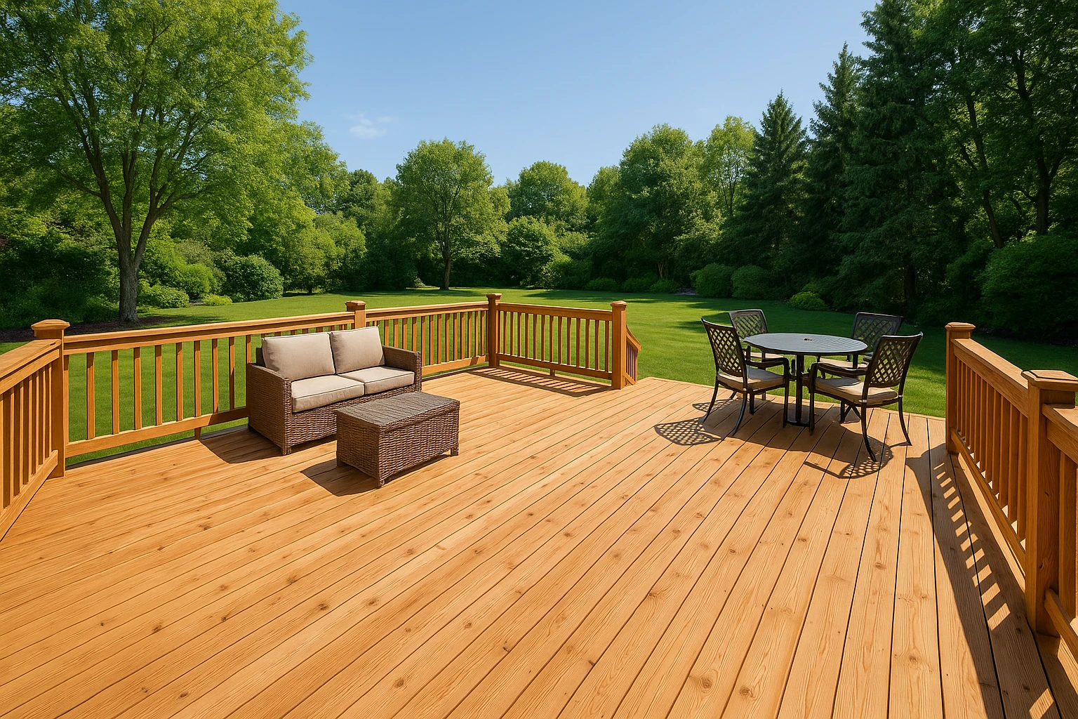 Kansas City Custom Wood Deck Construction