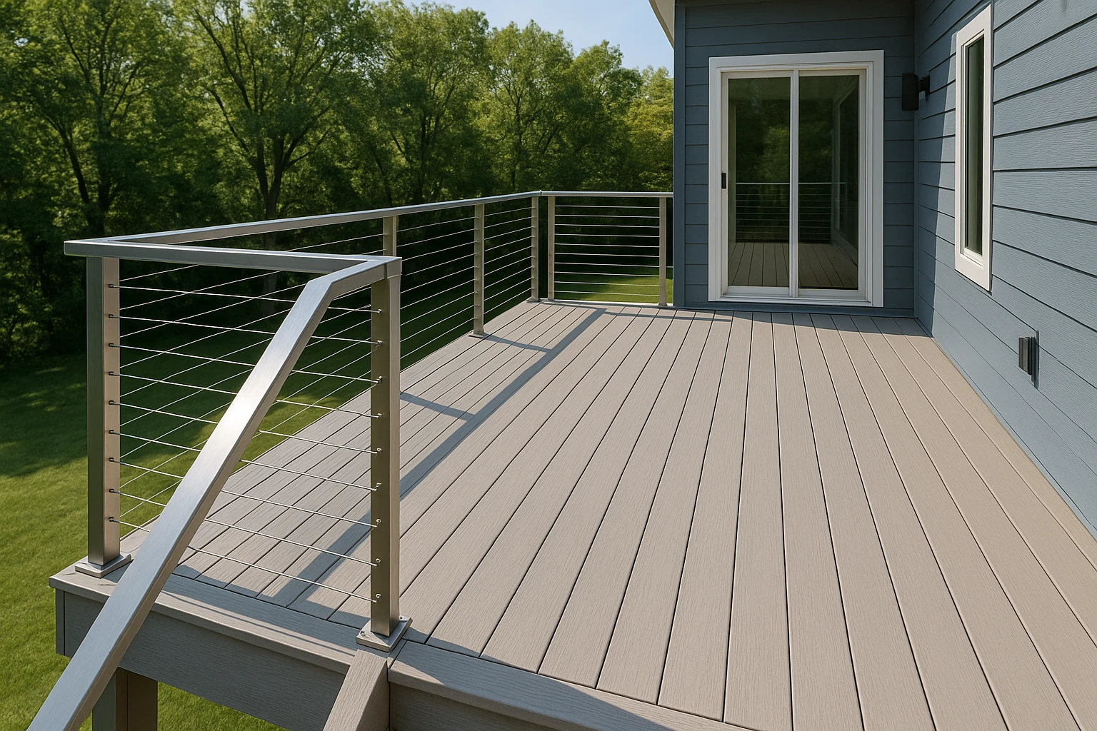 Kansas City Deck Construction - Custom Railings