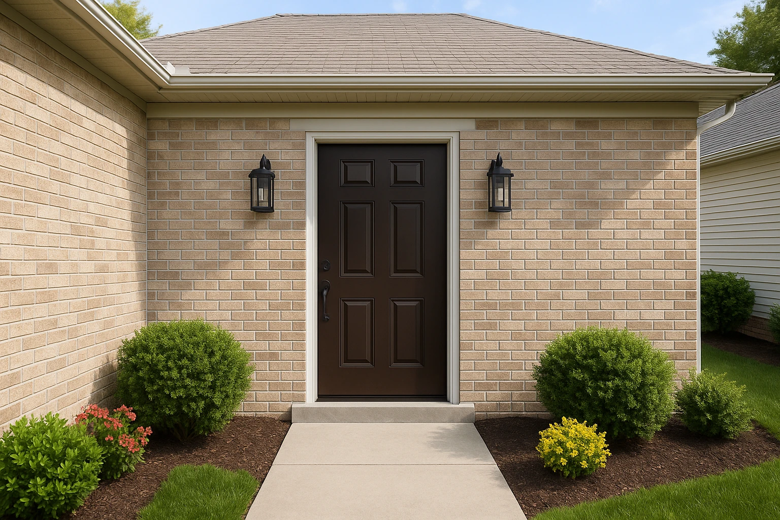 Completed Entry Door Replacement with Enhanced Security
