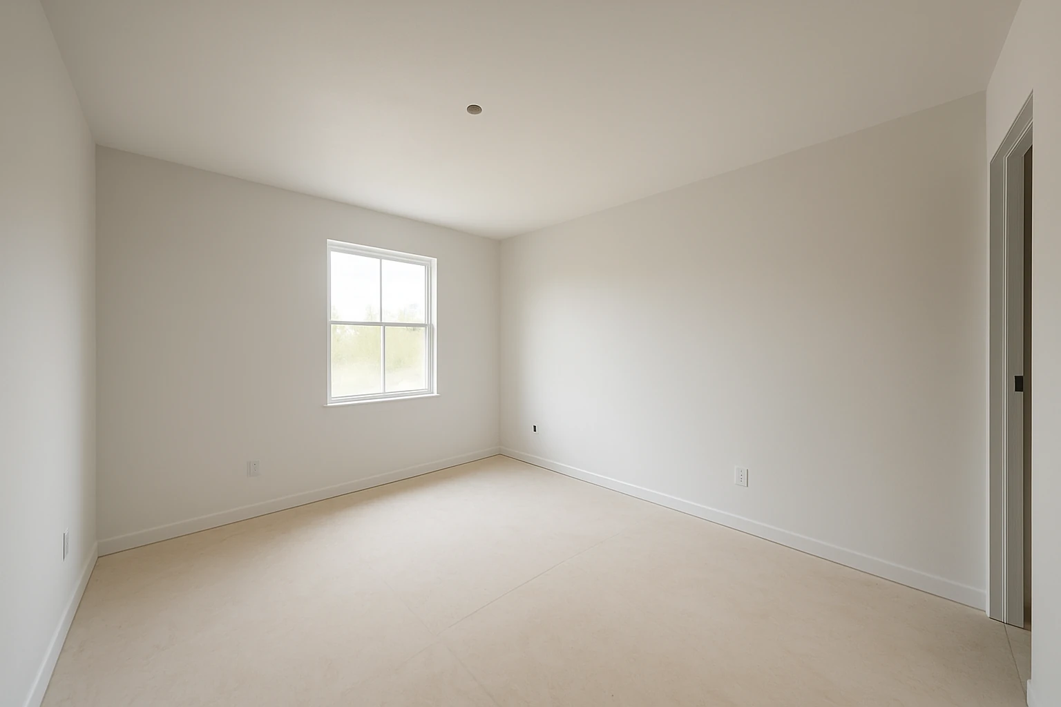 Completed Drywall Installation with Smooth Wall Surfaces