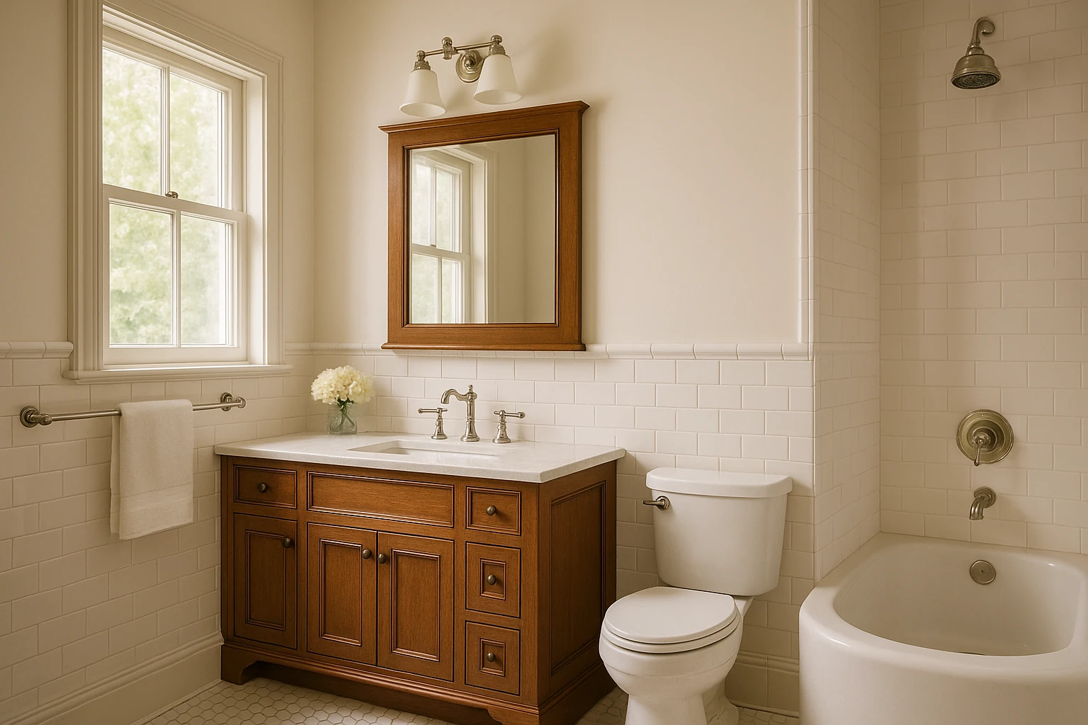 Traditional Style Bathroom Renovation in Kansas City