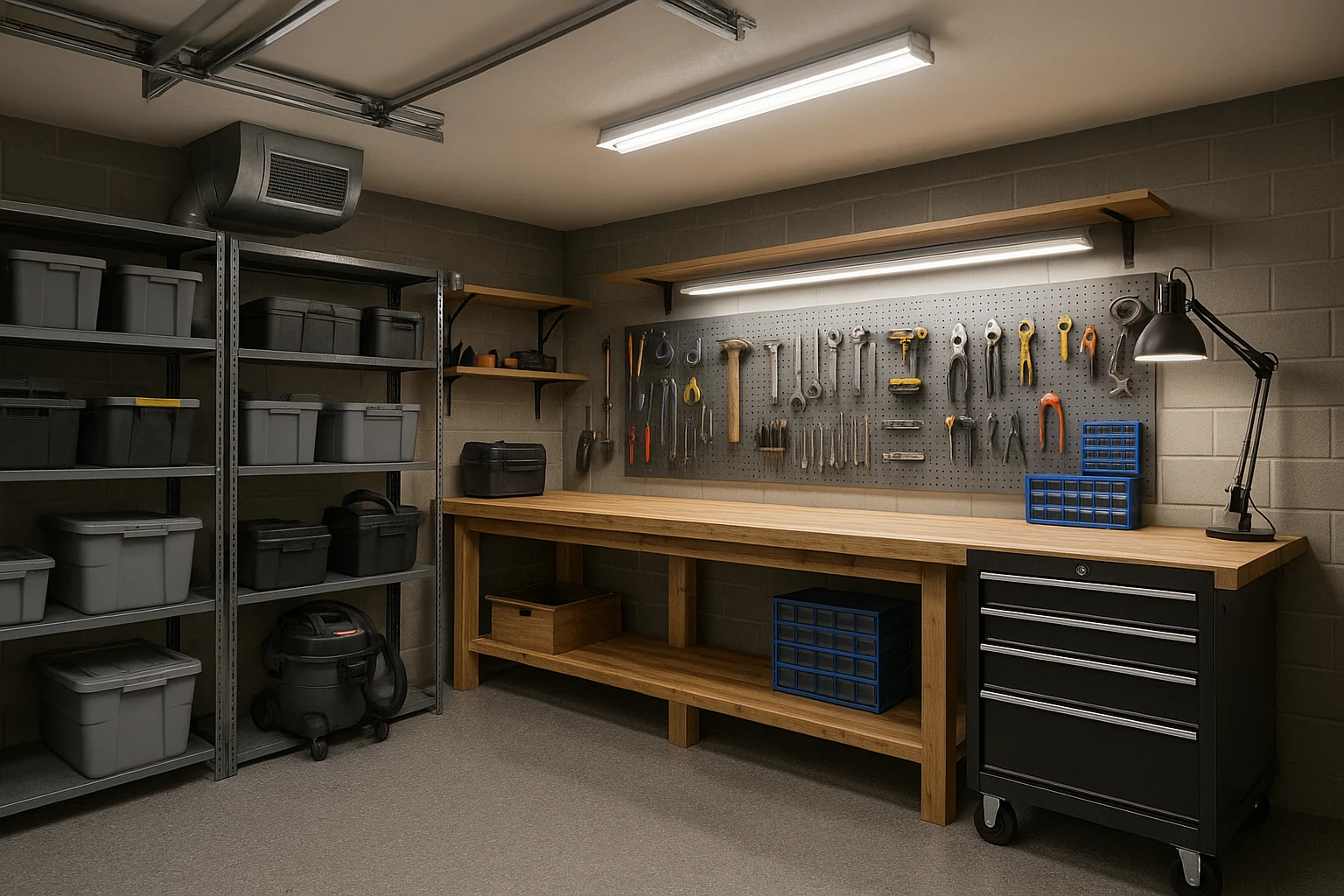 Kansas City Garage Conversion - Workshop Studio