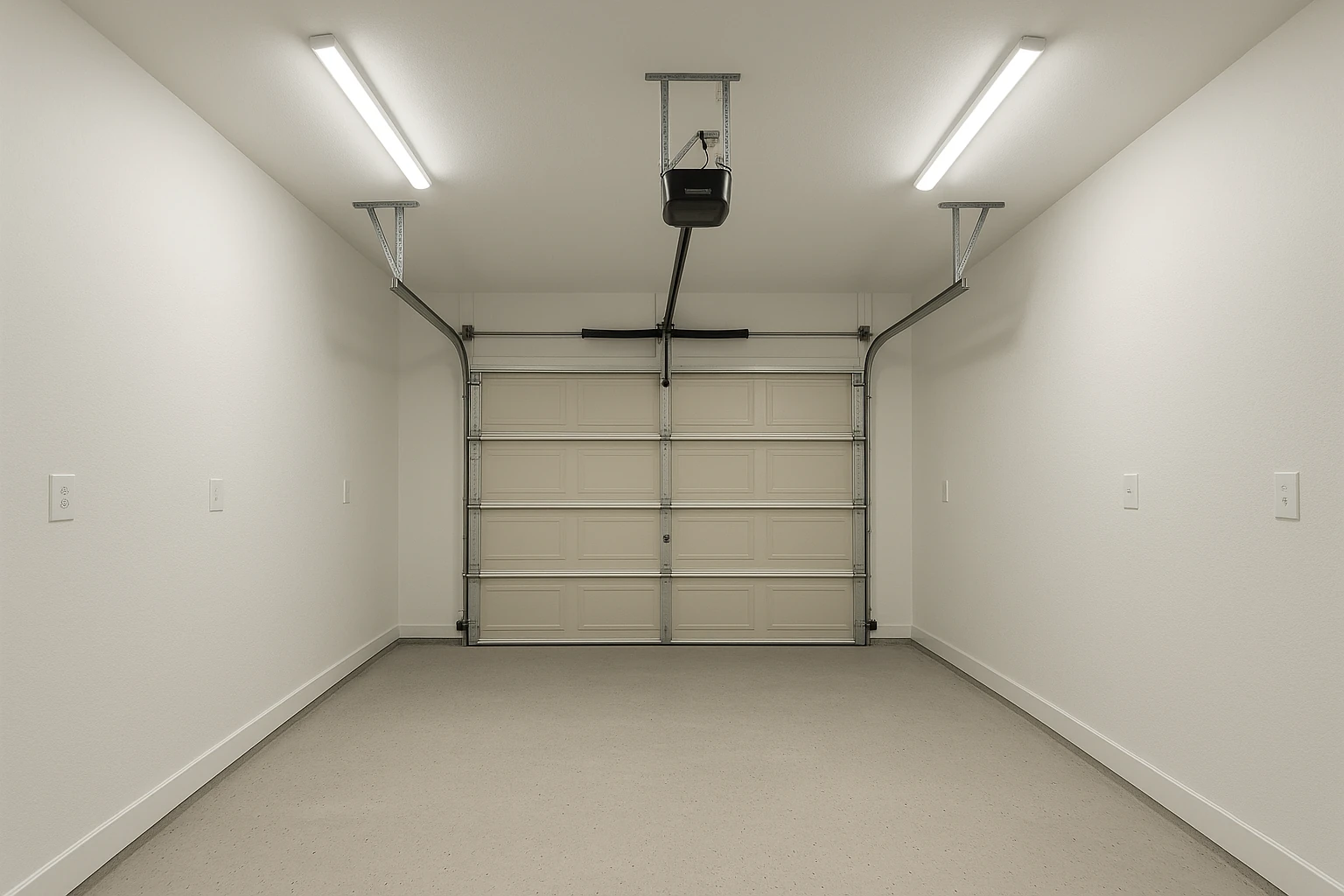 Garage Electrical Finishing and Outlet Installation