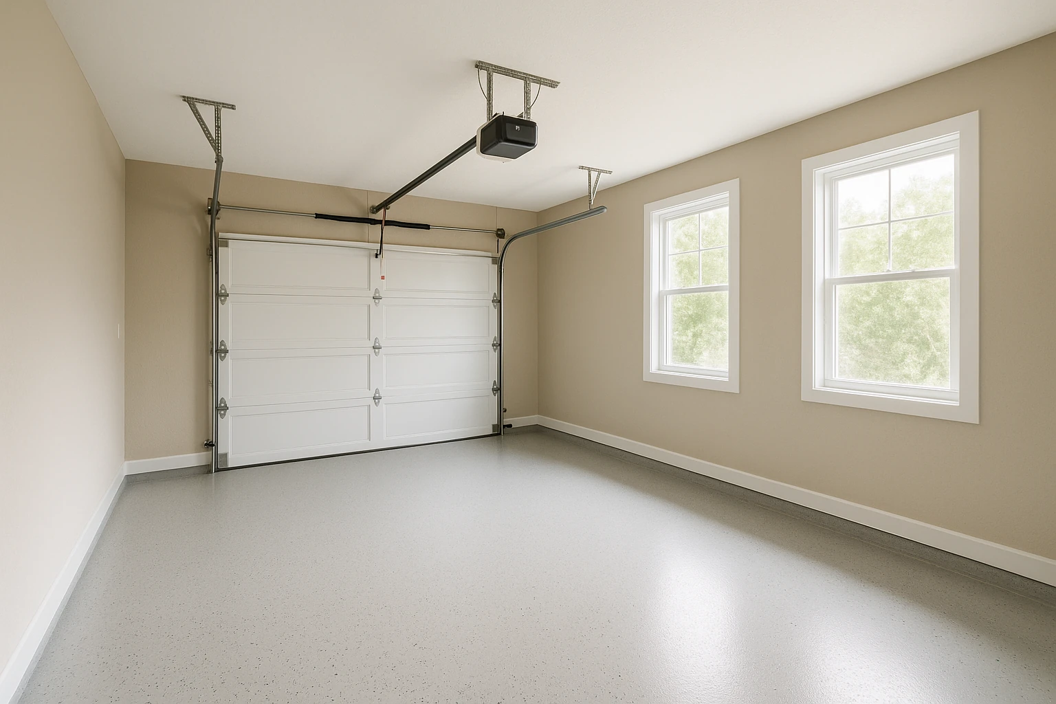 Garage Painting and Color Application
