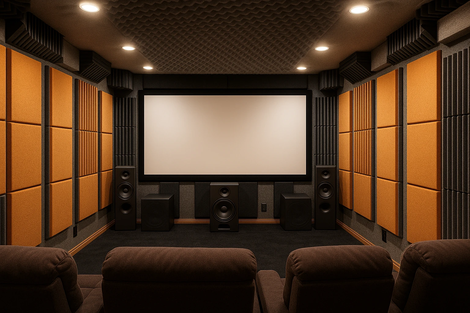 Home Theater Acoustic Treatment and Soundproofing