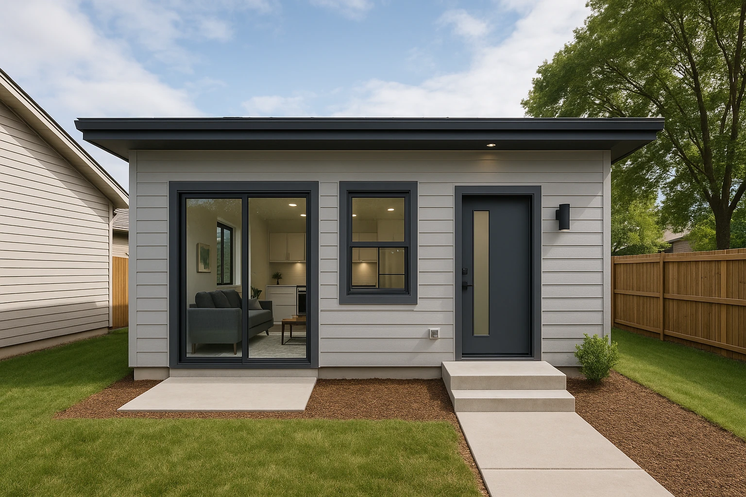 Completed In-Law Suite Addition in Kansas City