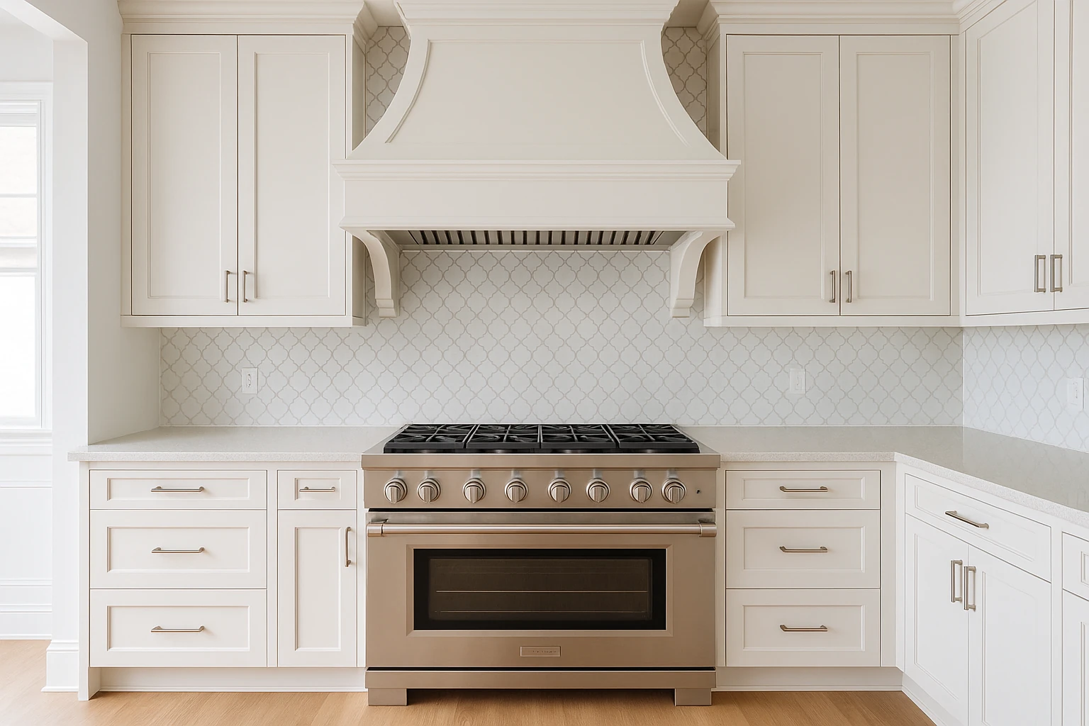 Professional Kitchen Cooking Area with Premium Appliances