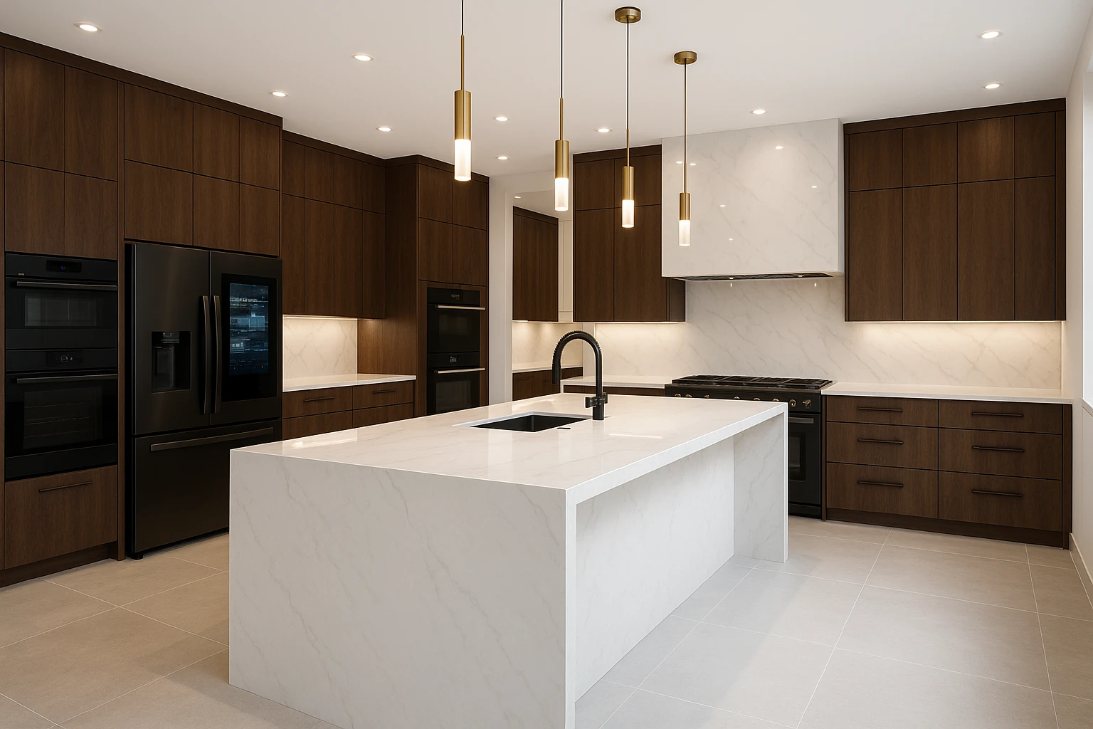 Contemporary Luxe Kitchen Design Style 2025