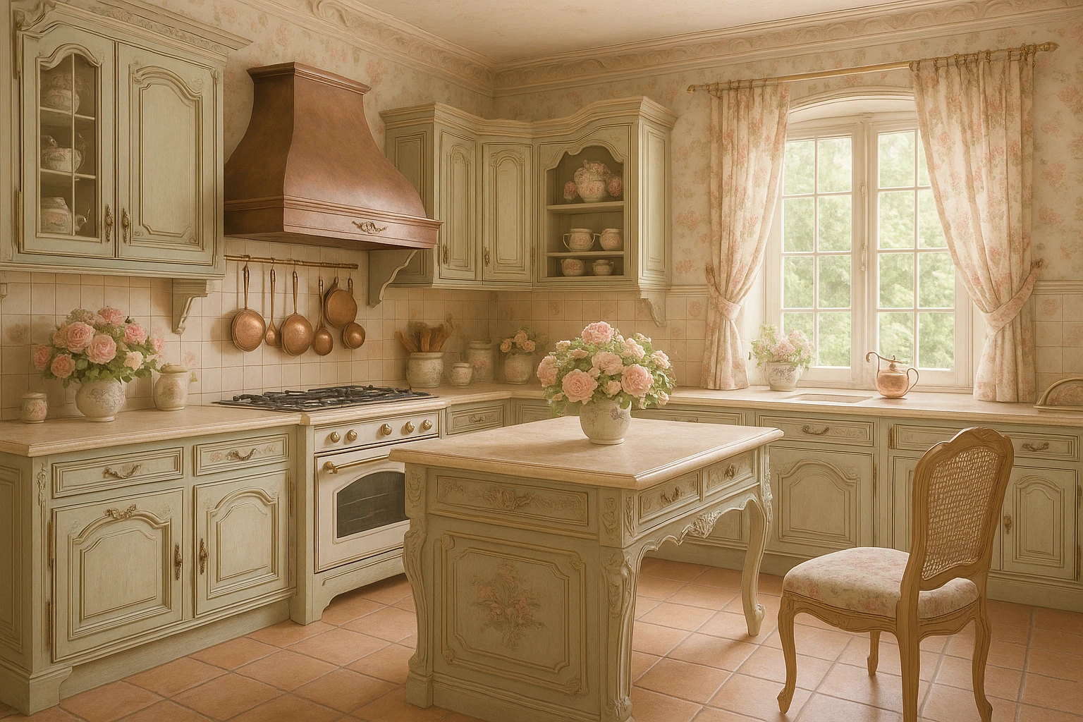 French Country Kitchen Design Style 2025