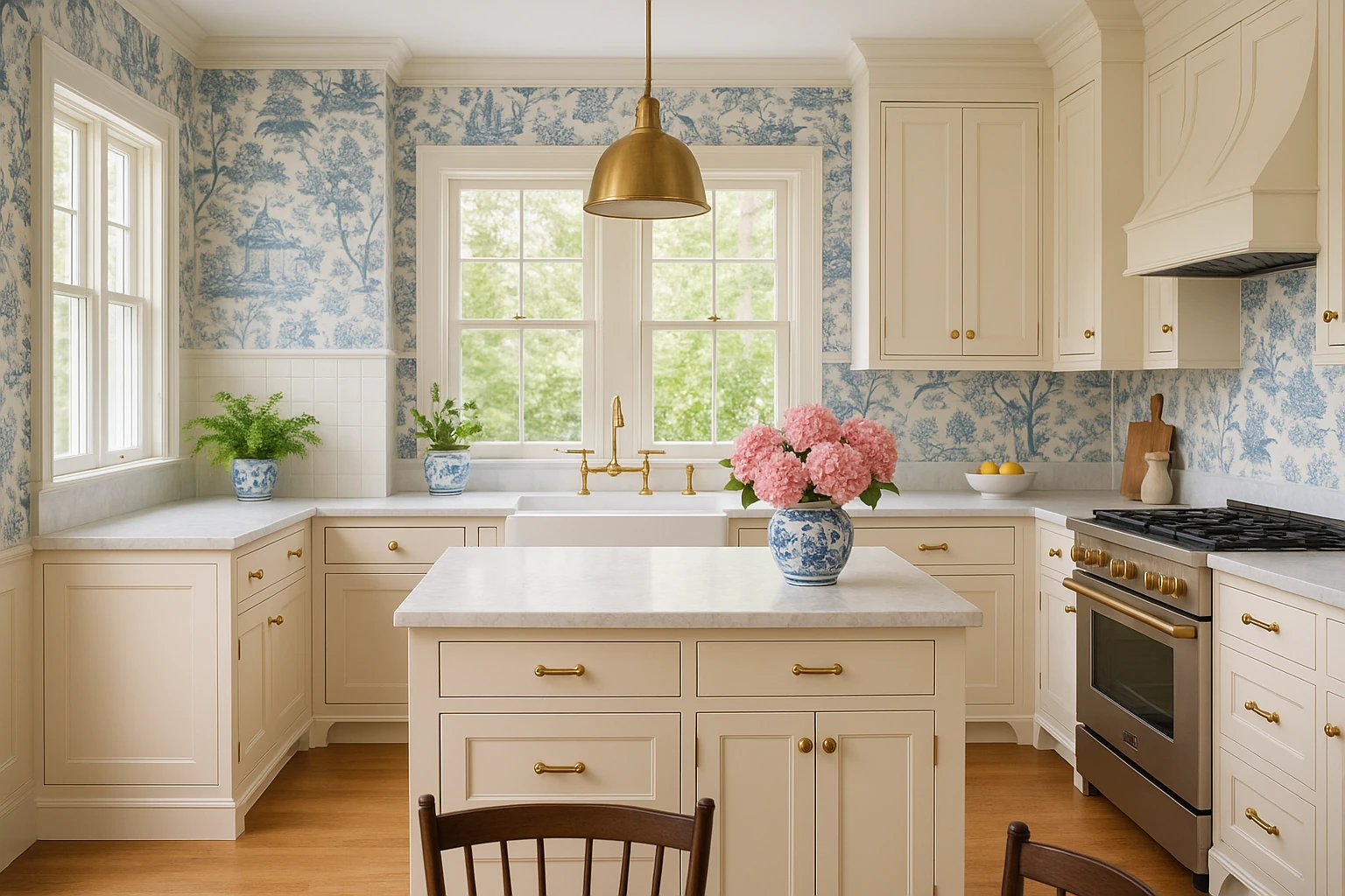Grandmillennial Kitchen Design Style 2025