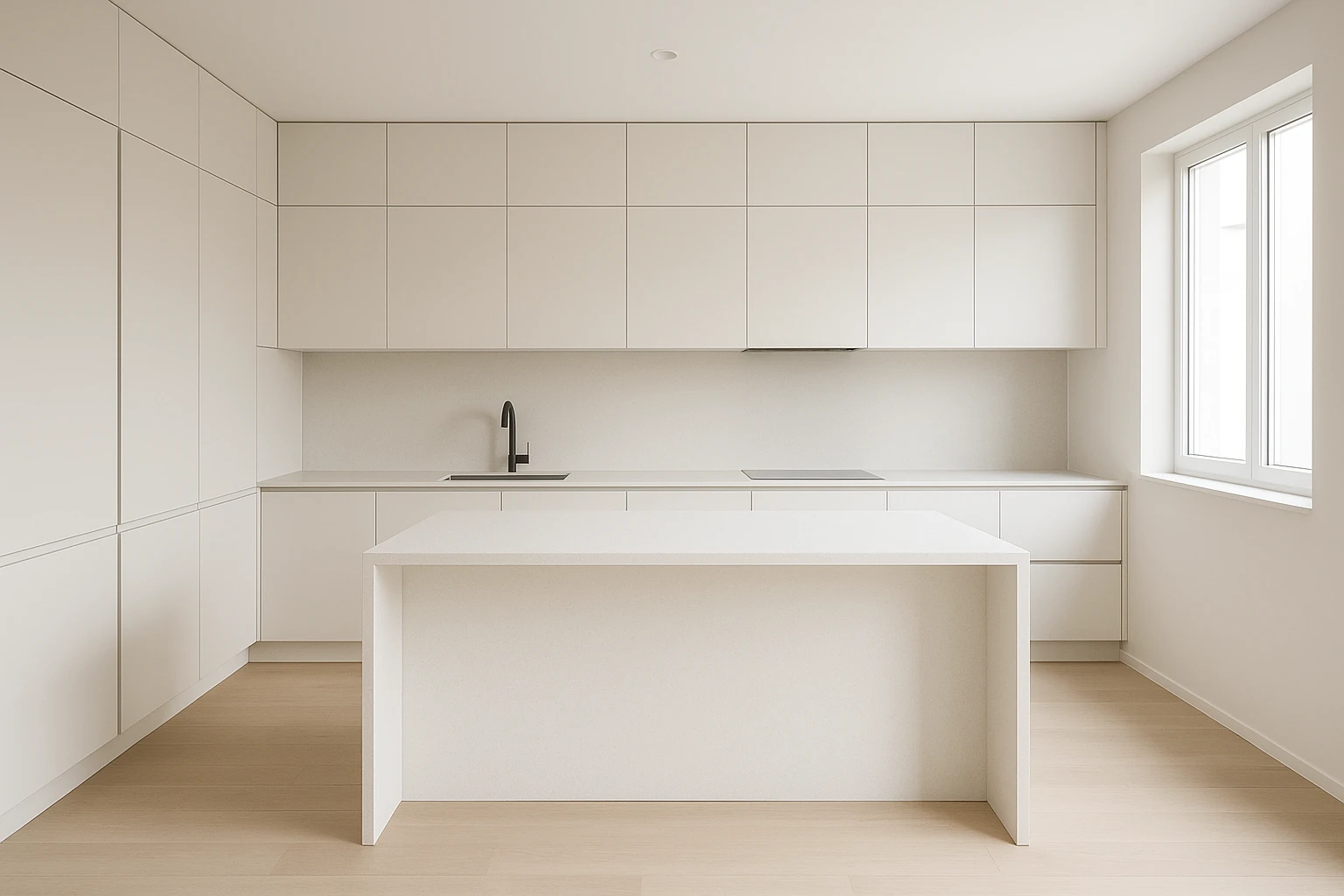Modern Minimalist Kitchen Design Style 2025