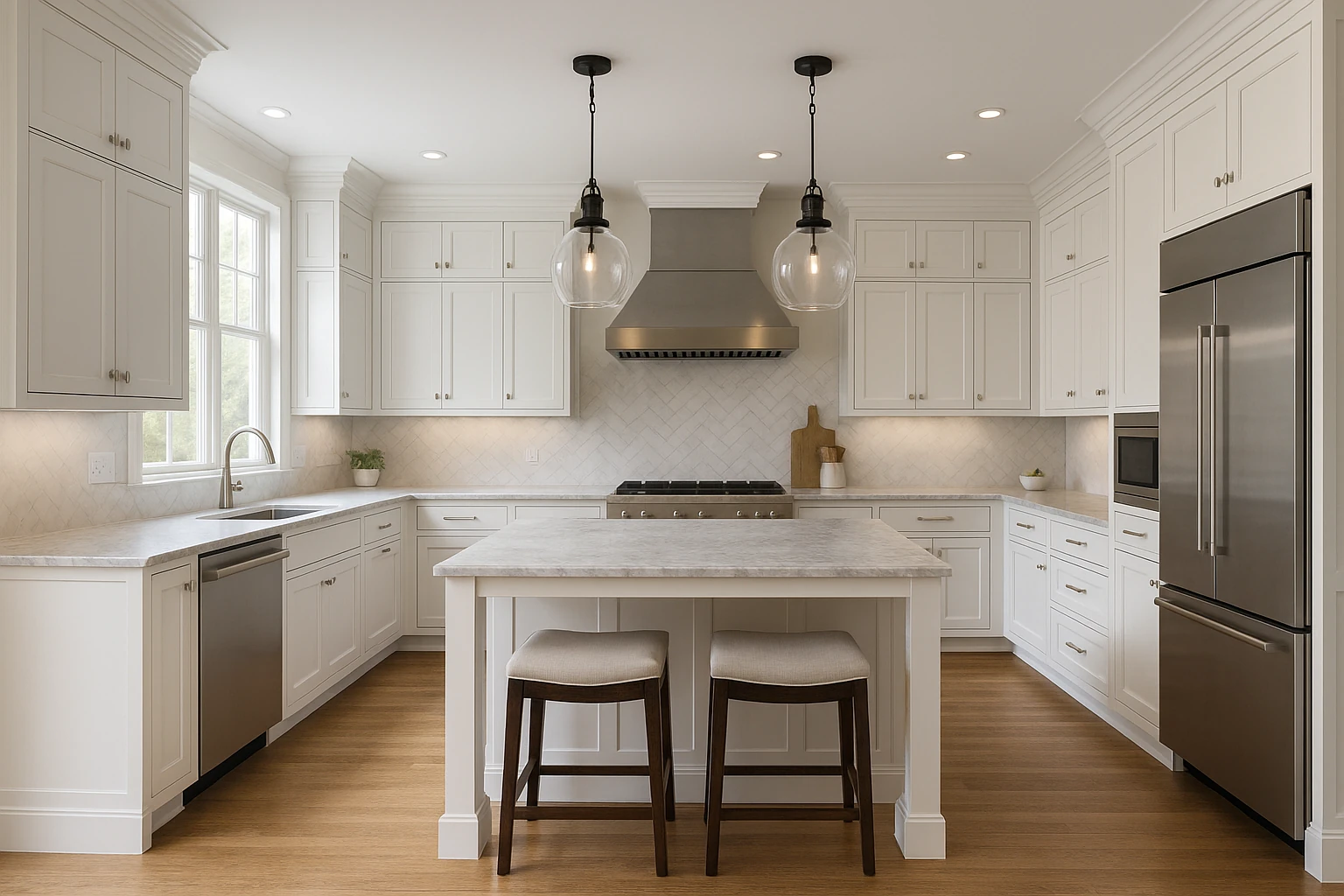 Transitional Blend Kitchen Design Style 2025