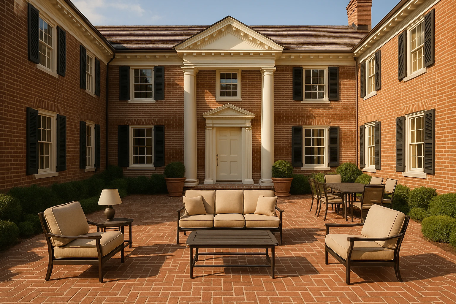 Colonial Traditional Patio Design Style September 2025