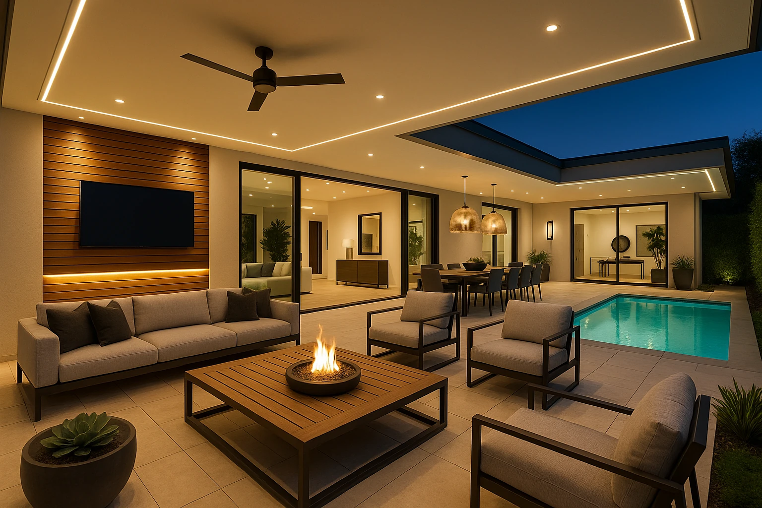 Contemporary Luxe Patio Design Style September 2025