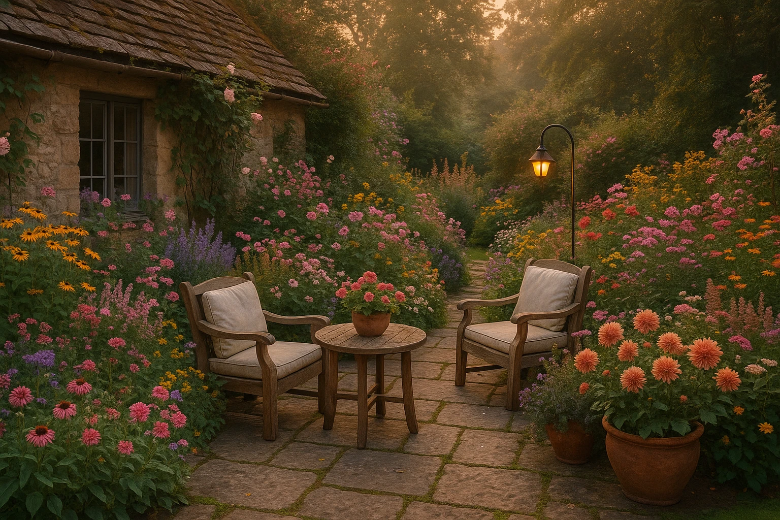 Cottage Garden Patio Design Style September 2025