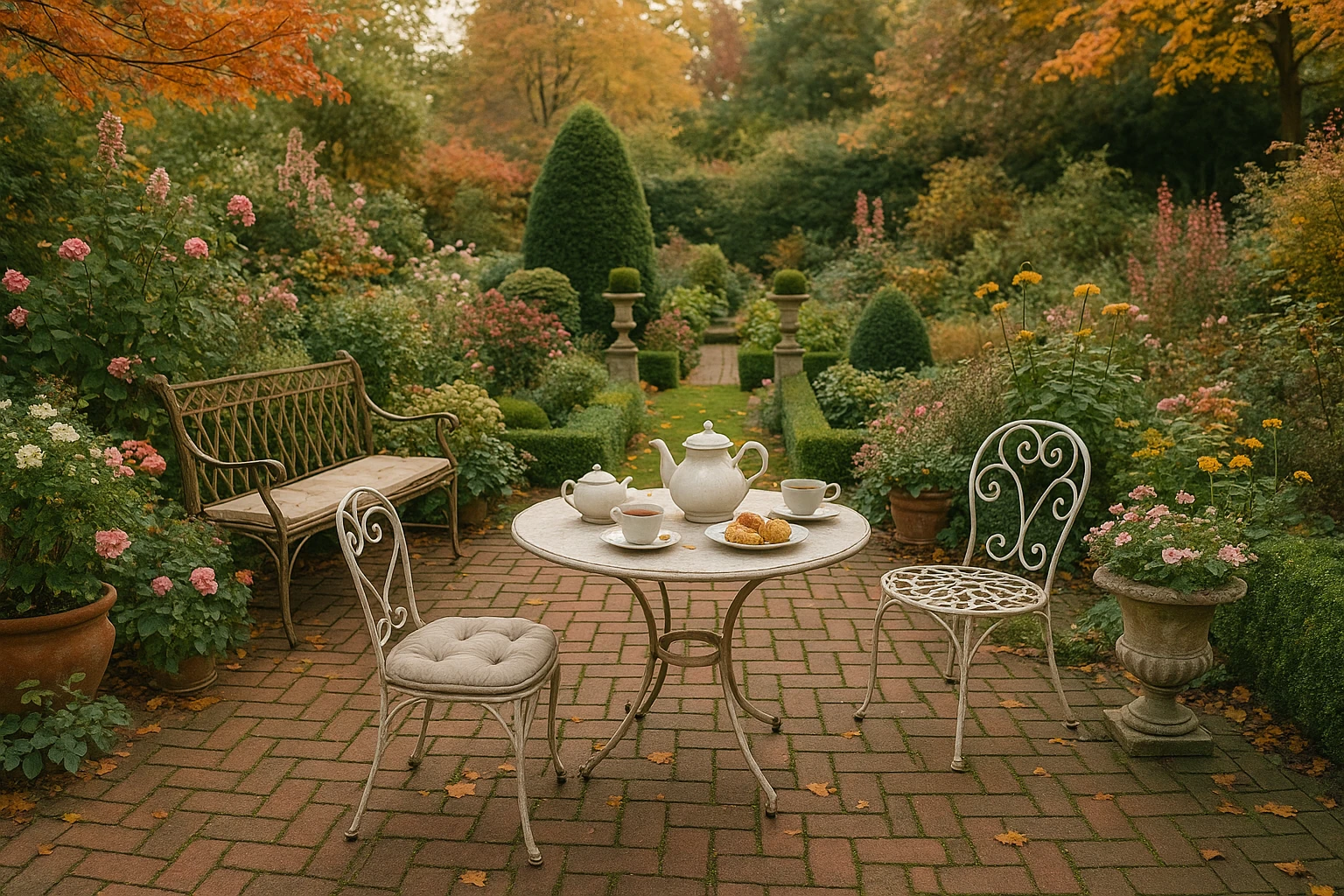 English Garden Patio Design Style September 2025