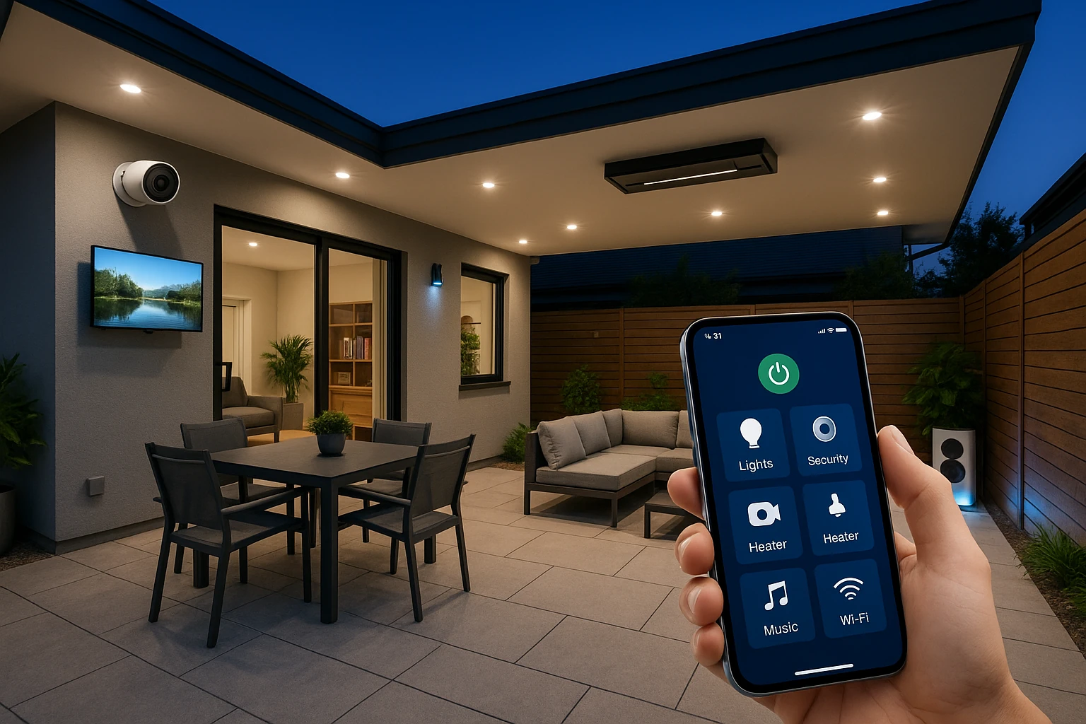 Smart Tech Patio Design Style September 2025