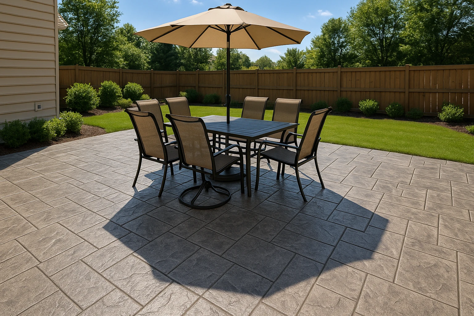 Stamped Concrete Patio Design Style September 2025