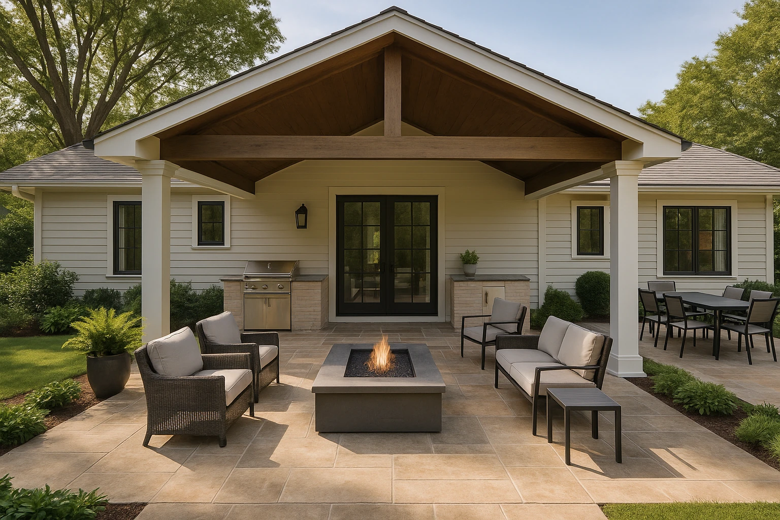 Transitional Blend Patio Design Style September 2025