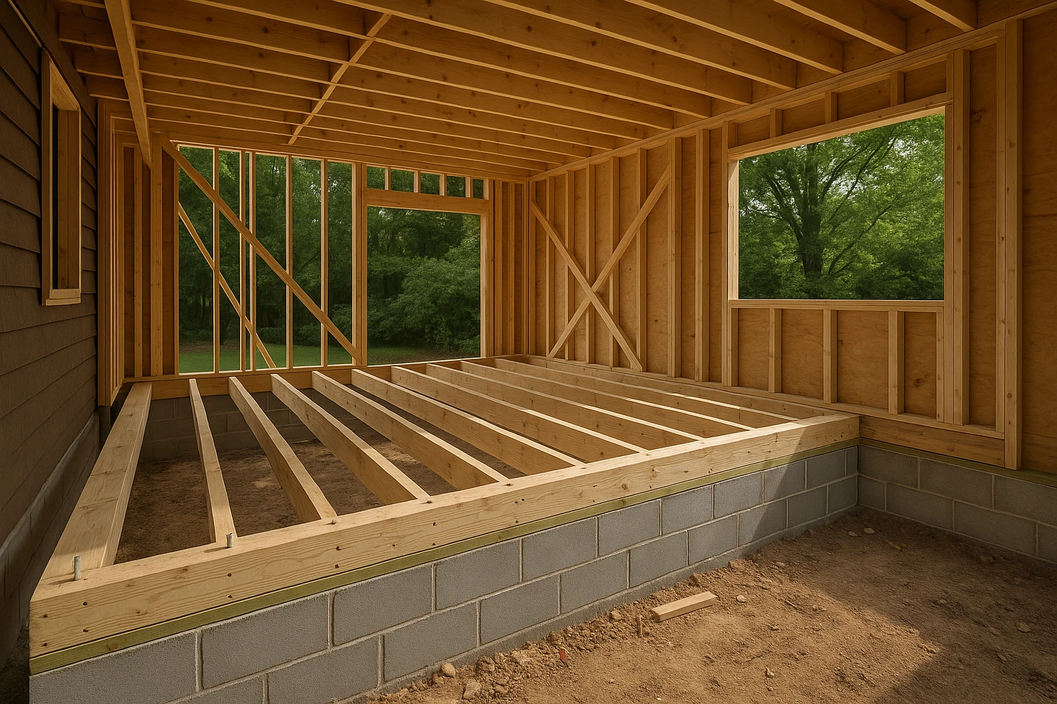 Room Addition Construction Process in Kansas City