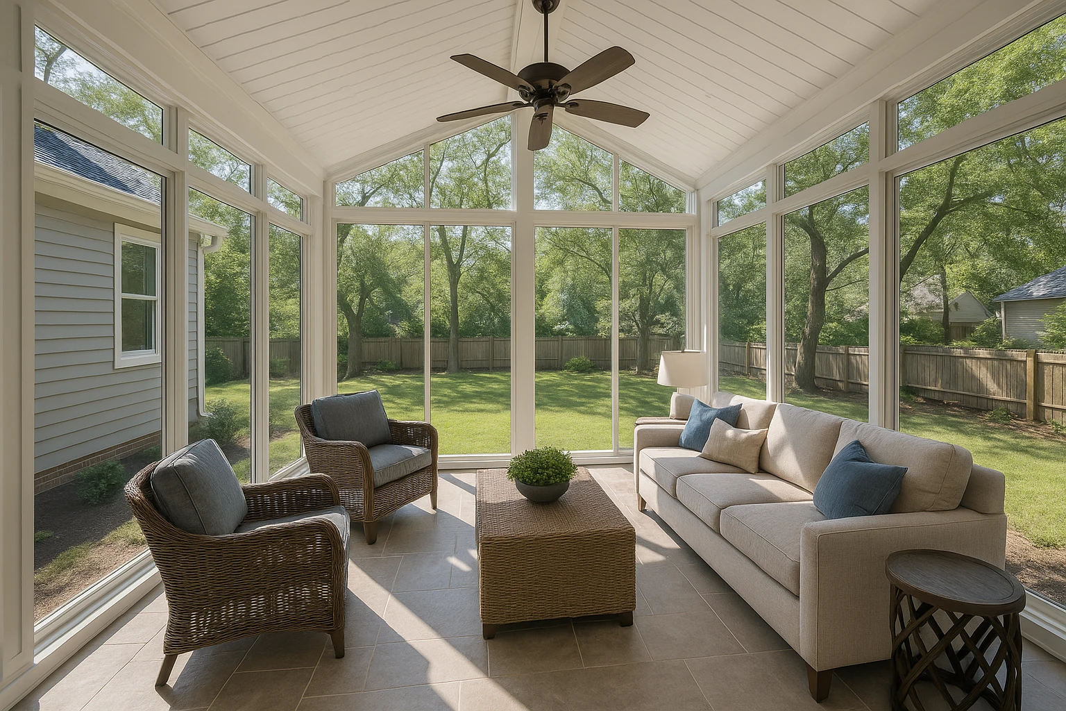 Kansas City Room Addition - Beautiful Sunroom Installation