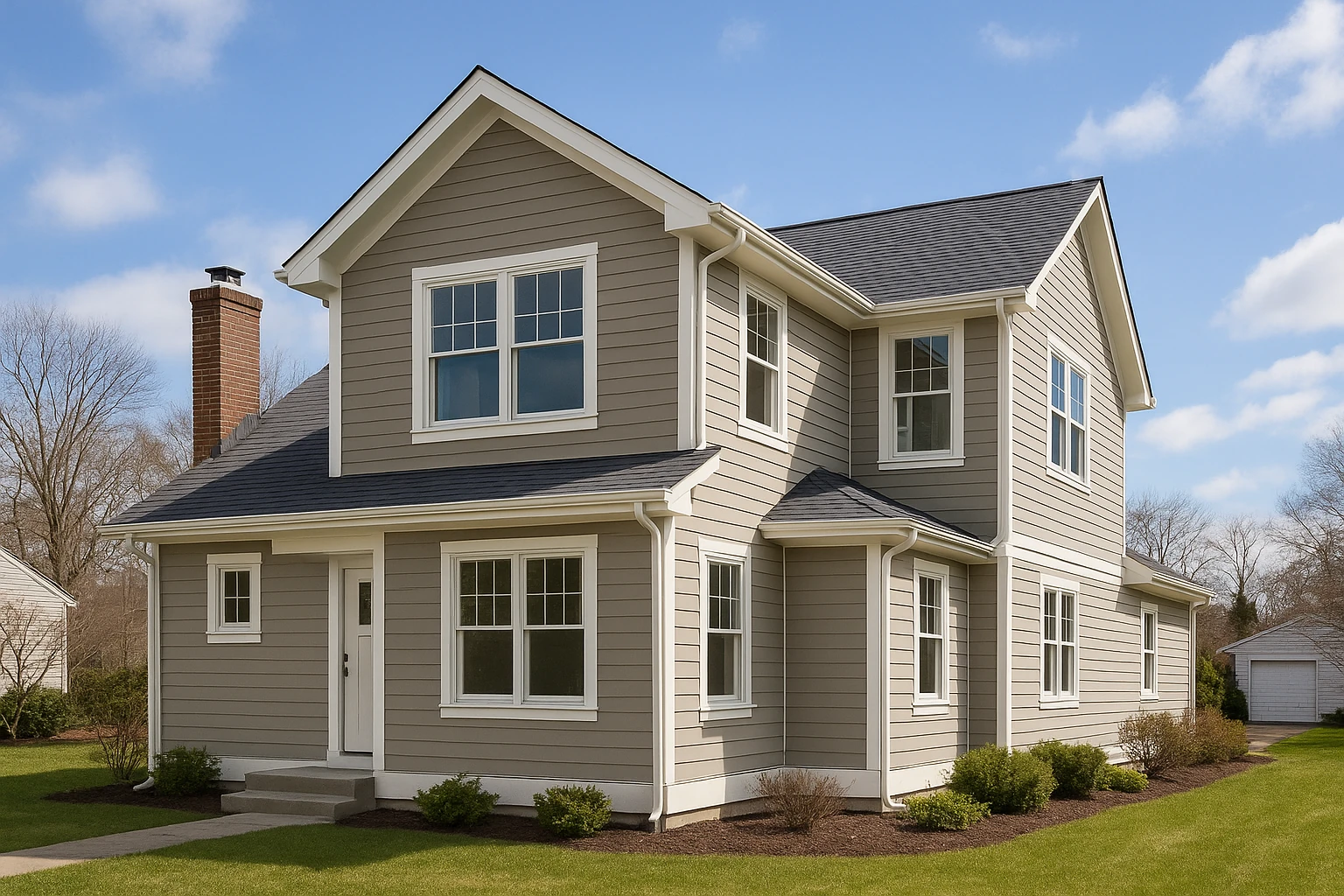 Completed Second Story Addition in Kansas City Home