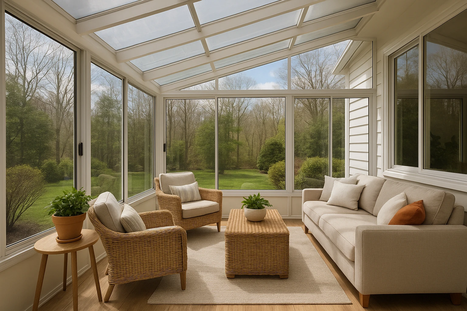 Deck Conversion to Enclosed Sunroom