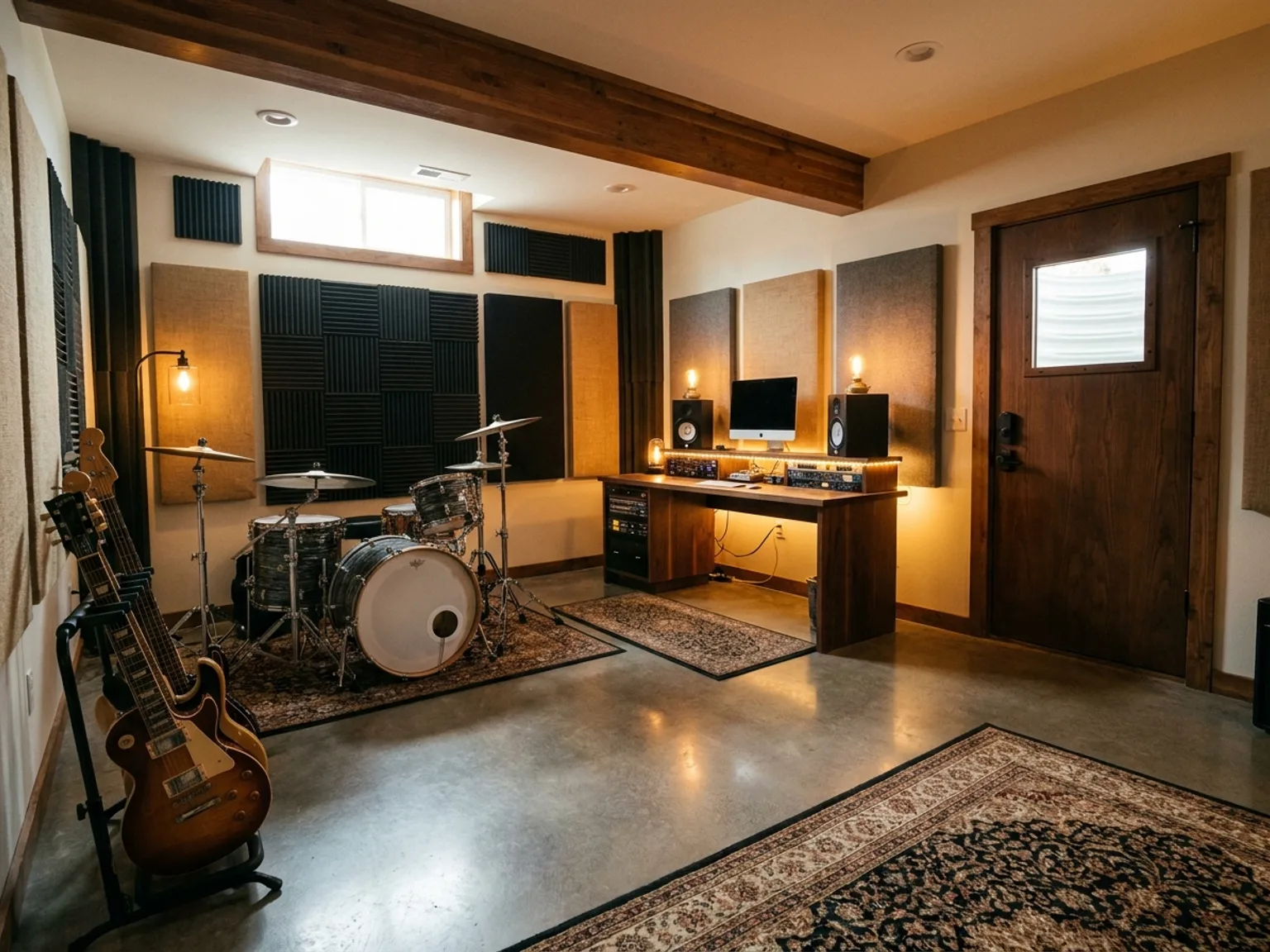 Music Studio & Practice Room basement idea 2026