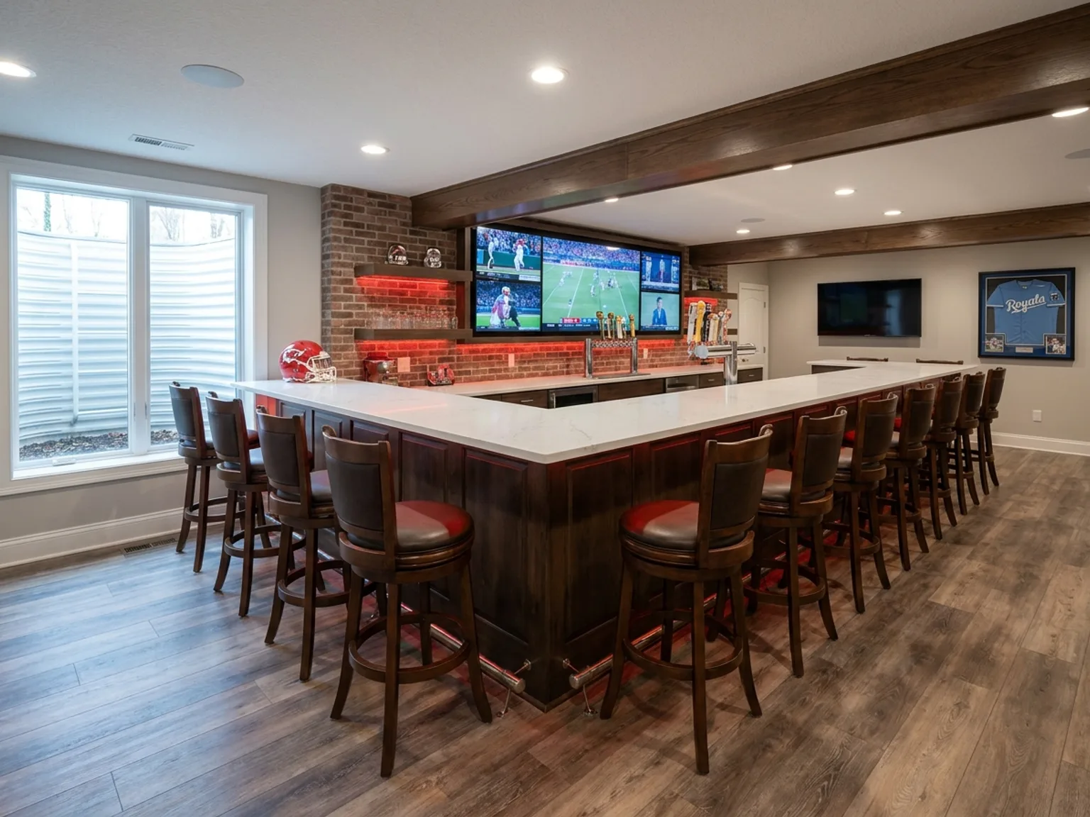 Sports Bar & Lounge basement idea 2026