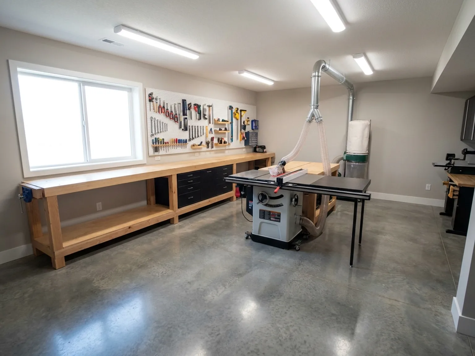 Workshop & Maker Space basement idea 2026