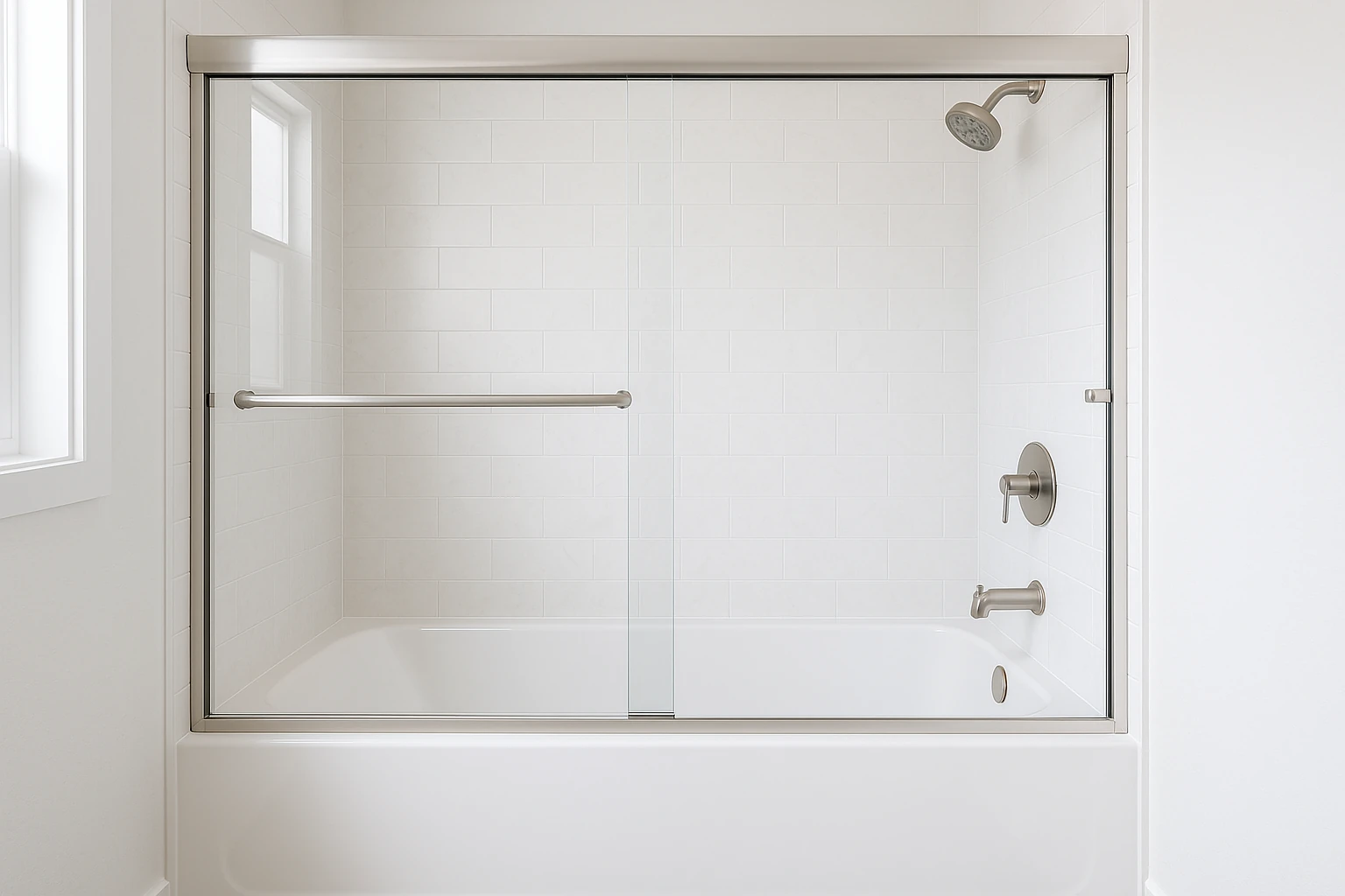 Completed Bathtub Installation in Kansas City Bathroom