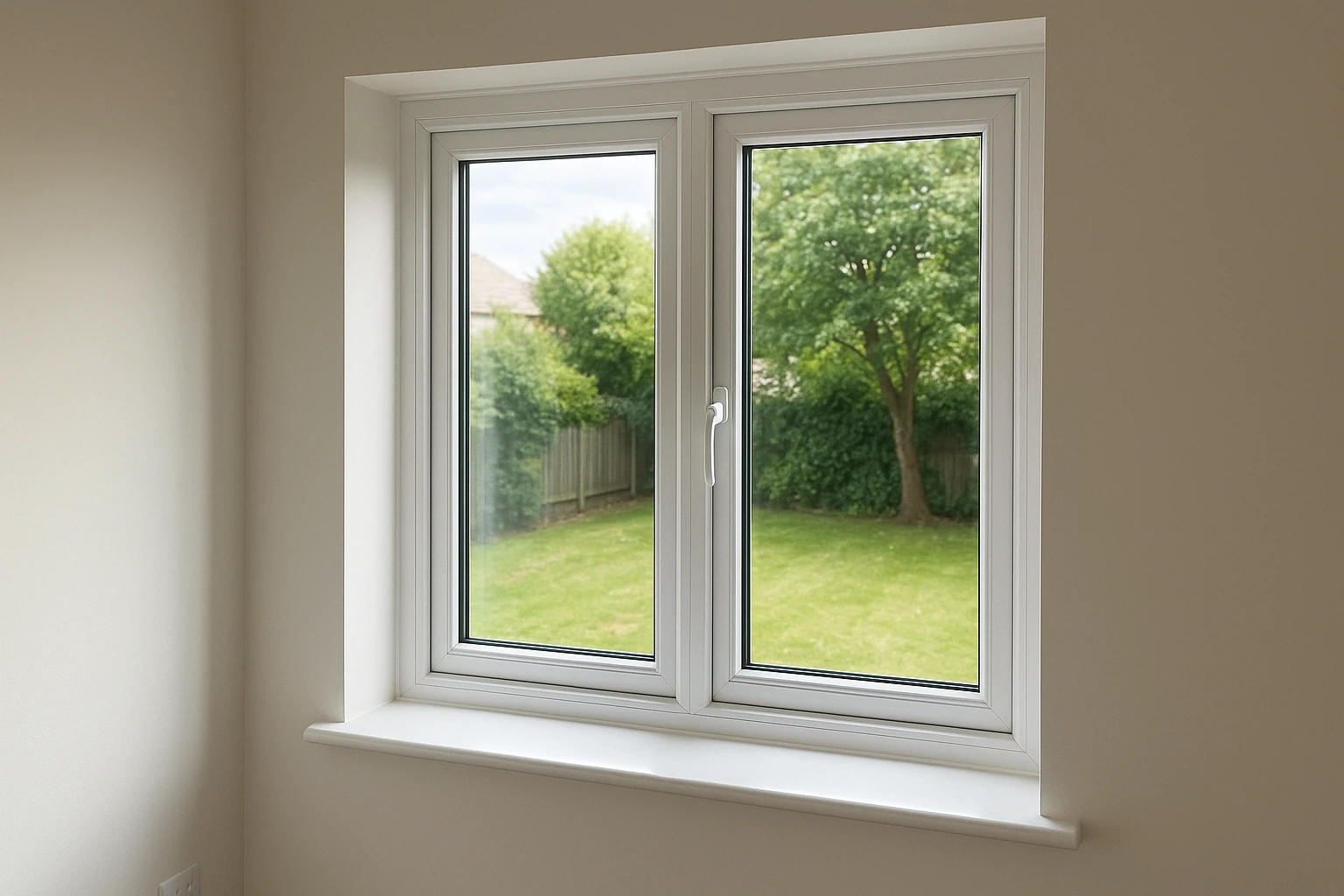 Professional window installation with proper fitting and weather sealing