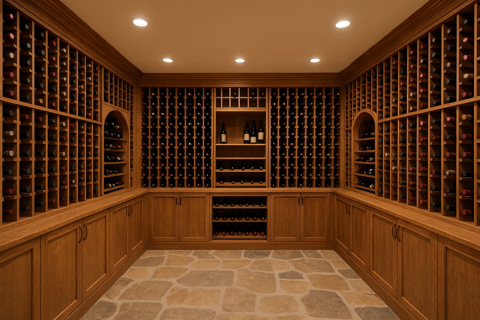 Basement Wine Cellar Construction and Conversion